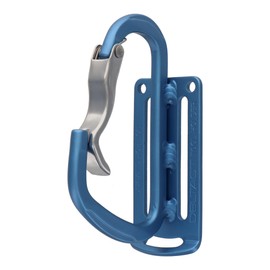 Sankyo Corporation DT-AHB-811BG DBLTACT Lightweight Aluminum Tool Hook with Curved Gate x Claw, Limited Color, Blue Gray