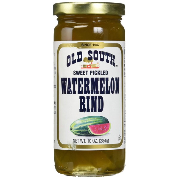 Old South Watermelon Rind Pickled Sweet, 10 oz (Pack of 3)
