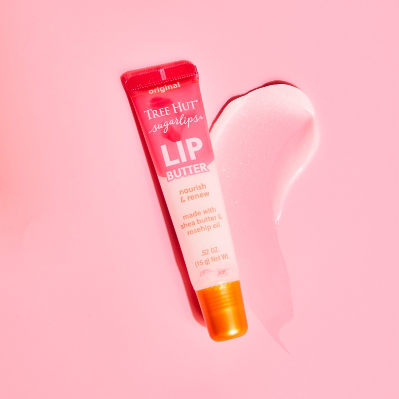 TREE HUT Sugar Lips Lip Butter 15g - Strawberry 15g