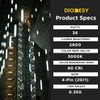 Diodesy FT36DL/830 Twin Tube Fluorescent Light Bulb - 3000K Warm