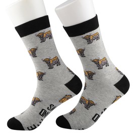 AATOP 1 Pairs Peace Love Highland Cow Socks Cow Gift Western Cow Scottish Highland Cow socks Shaggy Cow Heifer Gifts (Cotton, PEACE LOVE HIGHLAND COWS 2uk)