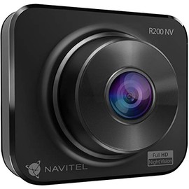 Navitel R200NV Dash Cam 1080P Full HD DVR Car Camera 2 Inch Screen 140° Wide Angle (G-Sensor, Night Vision, Parking Mode, Loop Recording, Motion Detection) Includes 12 Months Free Navigation App