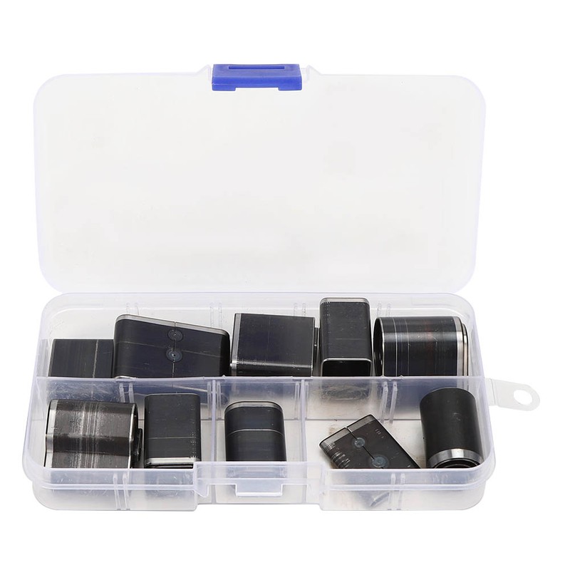24Pcs Hollow Hole Shaped Punch Set Short Leather Belt Drilling