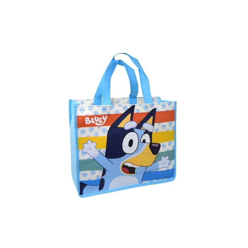 Fast Forward Tote, Blue/White