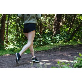 CloudLine Merino Wool Ultra-Light Athletic Tab Ankle Running Socks - 3 Pack - X-Large Granite