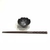 Arita Pottery Plate, Bean Plate, Black, Kitagawa Bisen Kiln, Black