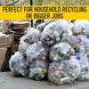 Ultrasac 42 Gallon 3 MIL Thick Heavy Duty Clear Trash