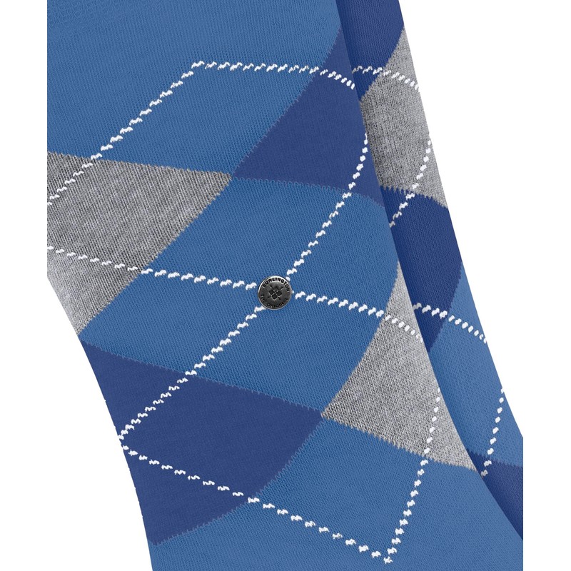 Burlington Men's Everyday Argyle M So Cotton Patterned Socks (Pack