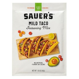 Sauer's Taco Seasoning Mild, 1.50 Ounce (Pack of 1)