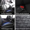 JOJOBAY Chevy Silverado Seat Covers,Leather Seat Covers for GMC Sierra,Custom