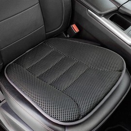 Miewenmogu Mesh Car Seat Cushion for Driving, Summer Cooling Breathable 3D Air Car Seat Pad for SUV Pickup Truck Or Office Chair (Dark Gray)
