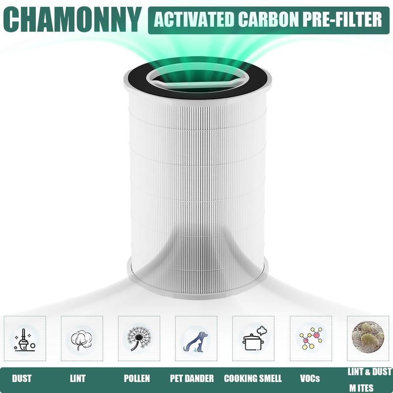 CHAMONNY P200S/G200S Filter Replcement, Compatible with G200S/G200 and P200S/P200 Pro