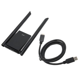 AX1800 WiFi 6 USB Adapter 2.4GHz 5GHz Dual Band WPA3 1800M USB WIFI Adapter with 2 5dBi Antennas for Windows 11 10
