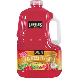 Langers Cranberry Pineapple Juice Cocktail, 101.4 Fl Oz (Pack of 4)