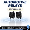2-Pack Relay 8T2T-14B192-AA | 12VDC 4-Pin Automotive Relay Replacement Compatible