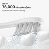 Oclean Electric Toothbrush for Adults, 150 Days Battery Life Electric Toothbrush, USB Rechargeable Sonic Travel Toothbrush with 6 Brush Heads & Travel Case, 5 Modes and Smart Timer, Purple | Oclean