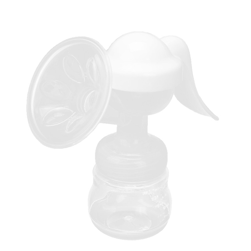 Portable Manual Breast Pump Single Hand Breast Pump Plastic Breastfeeding