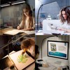 LED Desk Lamp for Home Office, Eye Caring Architect Desk