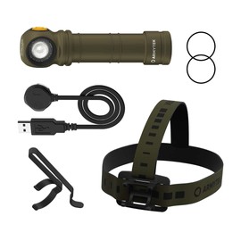 Armytek Wizard C2 Pro Max magnet USB Olive Cool white