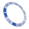 40mm Diameter Watch Bezel Insert Ring Clear Scale Luminous Ceramic
