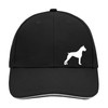huuraa Cappy Hat German Boxer Silhouette Gift Unisex Cap German