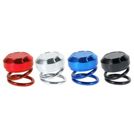 MACHSWON 4pcs Car Aromatherapy Solar Double Ring Suspended Rotating Ornaments Creative Car Interior Decorations