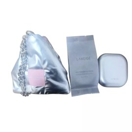 Laneige NEW 라네즈 네오쿠션 더 매트 17W 본품15g +리필15G+실버파우치 /다각도 모공 커버 New Laneige Neo Cushion The Matt 17W Original 15g + Refill 15g + Silver Pouch / Multi-Angle Pore Cover