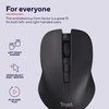 Trust Mydo Silent Wireless Mouse, 82% Recycled Plastics, 1000-1800 DPI,