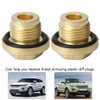 Drain Plug, 2 Piece Brass Diff Filler Differential Drain Plug