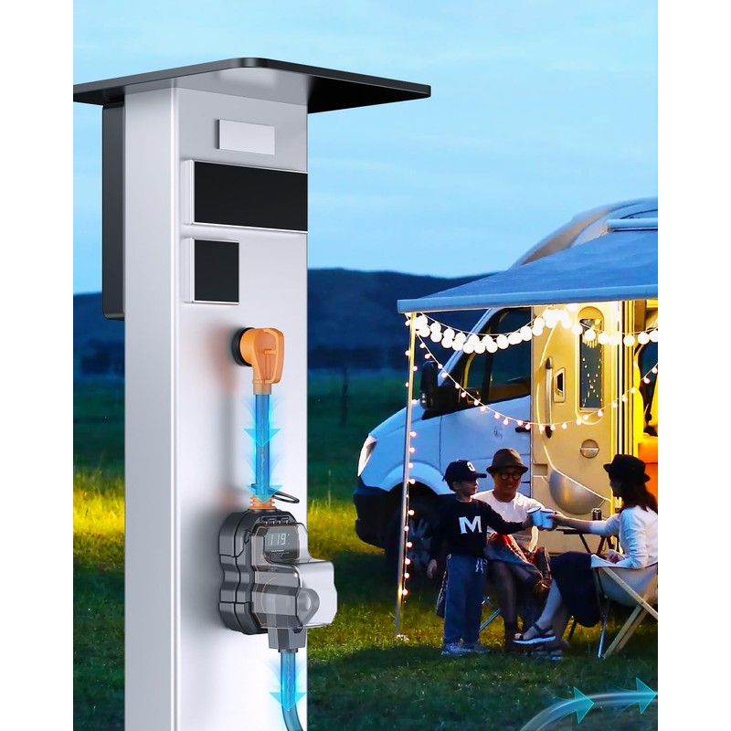 GEARGO RV Surge Protectors 30 Amp with Smart LED Display,