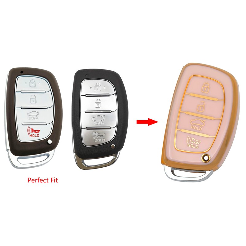 vurbemes TPU Key Fob Cover Case fit for 2018 2017