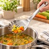 Stainless Steel Ginger Garlic Grater Multi-functional Grinding Spoon Egg, Soup