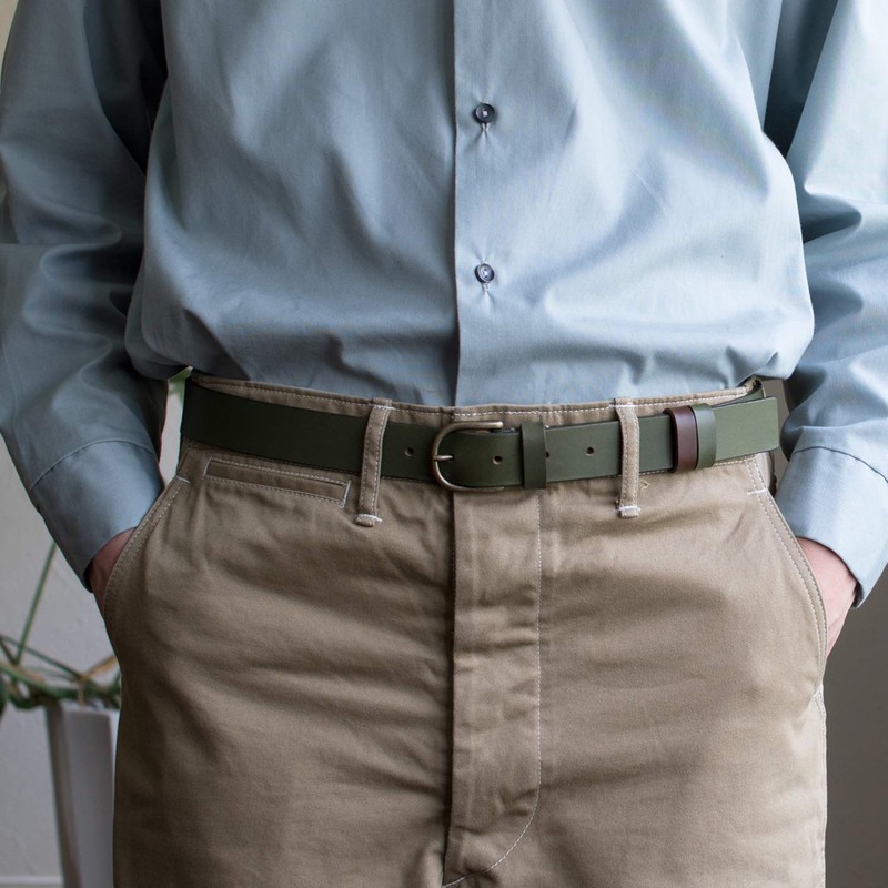 TAVARAT Belt Loop, Men's, Leather, Genuine Leather, Made in Japan,