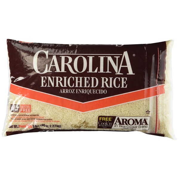 Carolina Enriched Rice Long Grain 5 lbs.