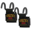 Heavy Duty PRO Weight Lifting Hooks Straps (Pair) - Weightlifting