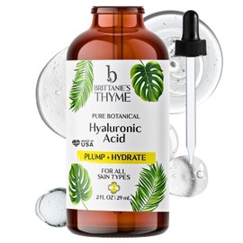 Hyaluronic Acid - Luxurious Formula Made with Natural Organic Ingredients. Anti Aging Serum Boosts Hydration for Smooth Supple Skin All Day           