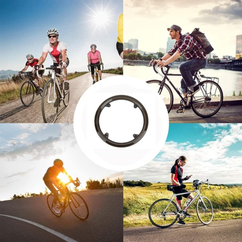 Floatdream Bicycle Chain Wheel Cover, Plastic Bicycle Chainguard Ring, Chain