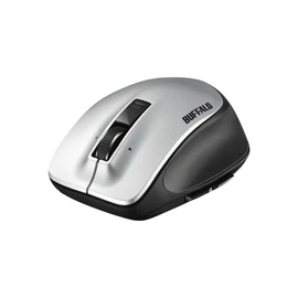 Buffalo BUFFALO Wireless Laser Premium Fit Mouse M Size Silver BSMLW505MSV