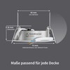 Set of 6 stainless steel