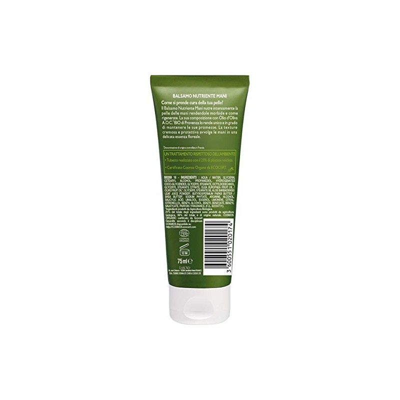 Tesori Di Provenza Organic Hand Cream for Dry and Cracked