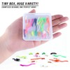 FREE FISHER 16Pcs Fly Fishing Wet Flies Nymphs, Squirmy Wormy,