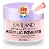 Saviland Polvo Acrílico Rosa 30g, Uñas Acrílicas, Keratina