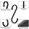 JeoPoom S Hooks[10 Pieces], Aluminum S Shaped Hook, Maximum Diameter