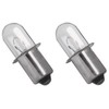 (2) 18 Volt Flashlight Replacement Xenon Bulbs for SKIL Model 2897 1619P05627