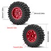 OGRC 1.0 Plus (1.2 Inches) Beadlock Wheel and Tires Set