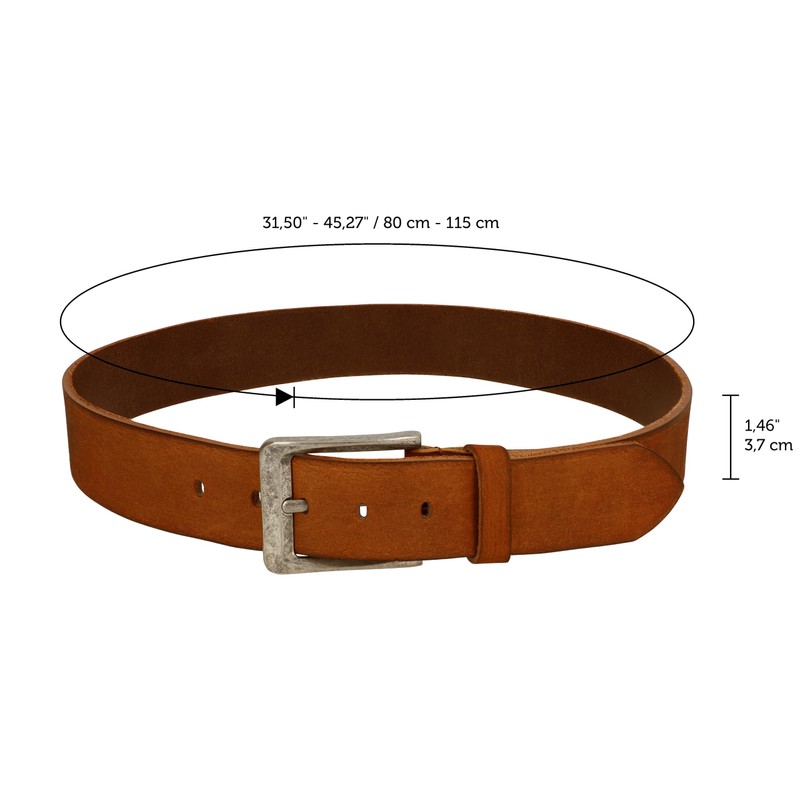 Gusti Women's Men's Leather Belt - Lane Leather Belt Women's