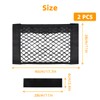 HONZUEN Pack of 2 Mesh Bag Boot Car, Car Luggage