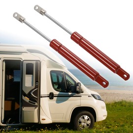 X AUTOHAUX 2 Pcs 6 Inch 5Ibs/22N Red Lift Supports Struts Shocks Gas Spring Universal for RV Car Truck Boat Window Cabinet Door Cover Lids