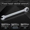 KATUR 10mm Fixed Ratcheting Wrench and Handle Spanners Hand Tools