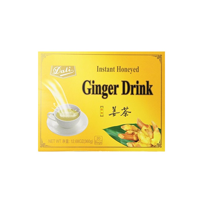 Dali All Natural Instant Honeyed Ginger Drink 20-count Bags